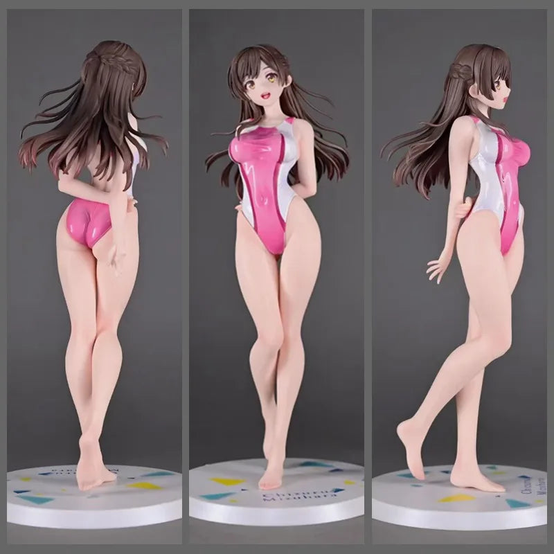 25cm Chizuru Mizuhara Figure – Rent-A-Girlfriend Swimwear PVC Anime Collectible Model