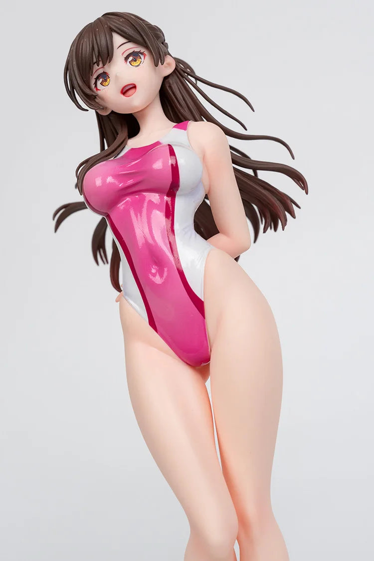 25cm Chizuru Mizuhara Figure – Rent-A-Girlfriend Swimwear PVC Anime Collectible Model