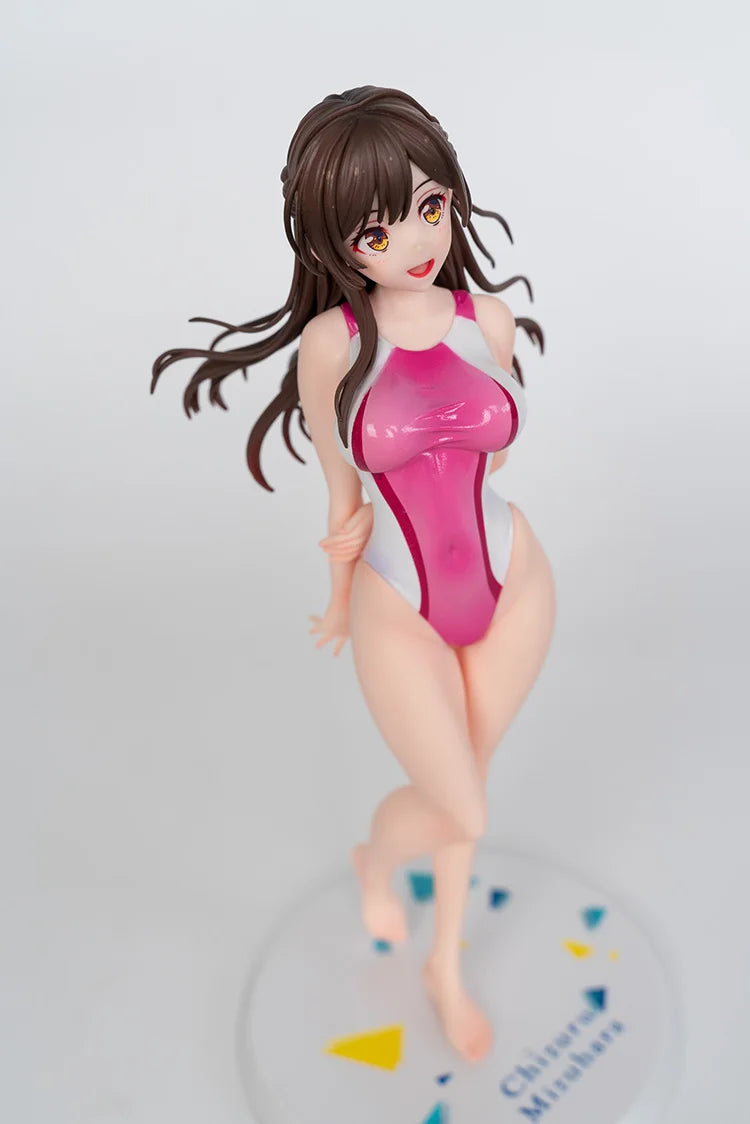 25cm Chizuru Mizuhara Figure – Rent-A-Girlfriend Swimwear PVC Anime Collectible Model