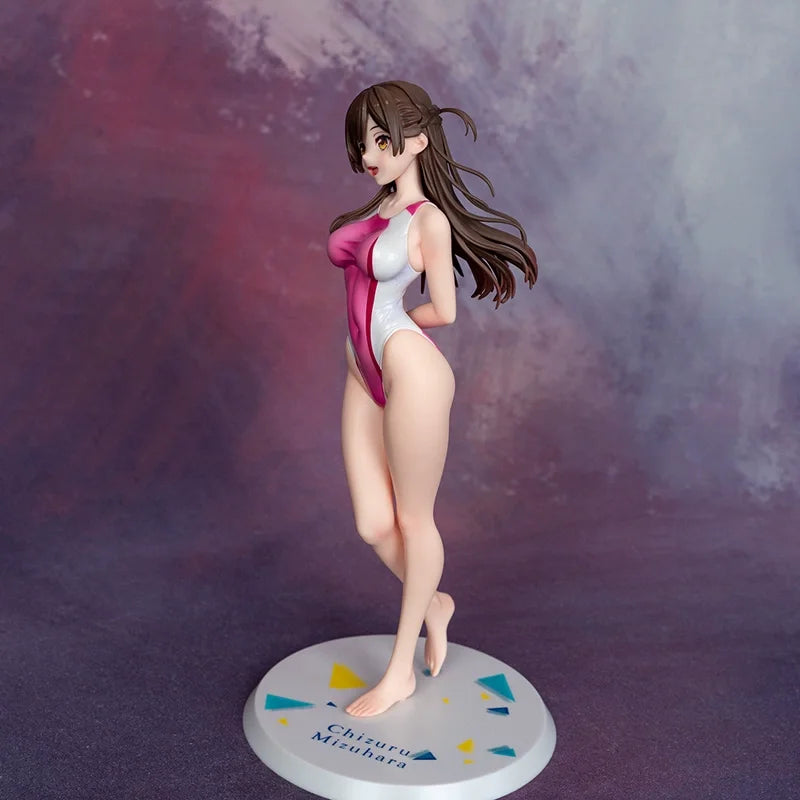 25cm Chizuru Mizuhara Figure – Rent-A-Girlfriend Swimwear PVC Anime Collectible Model