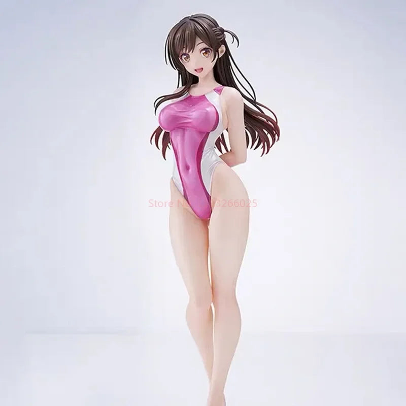 25cm Chizuru Mizuhara Figure – Rent-A-Girlfriend Swimwear PVC Anime Collectible Model
