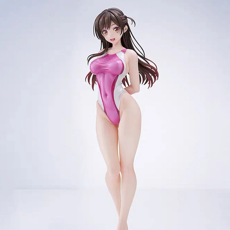 25cm Chizuru Mizuhara Figure – Rent-A-Girlfriend Swimwear PVC Anime Collectible Model