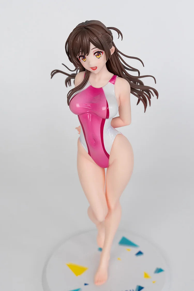 25cm Chizuru Mizuhara Figure – Rent-A-Girlfriend Swimwear PVC Anime Collectible Model