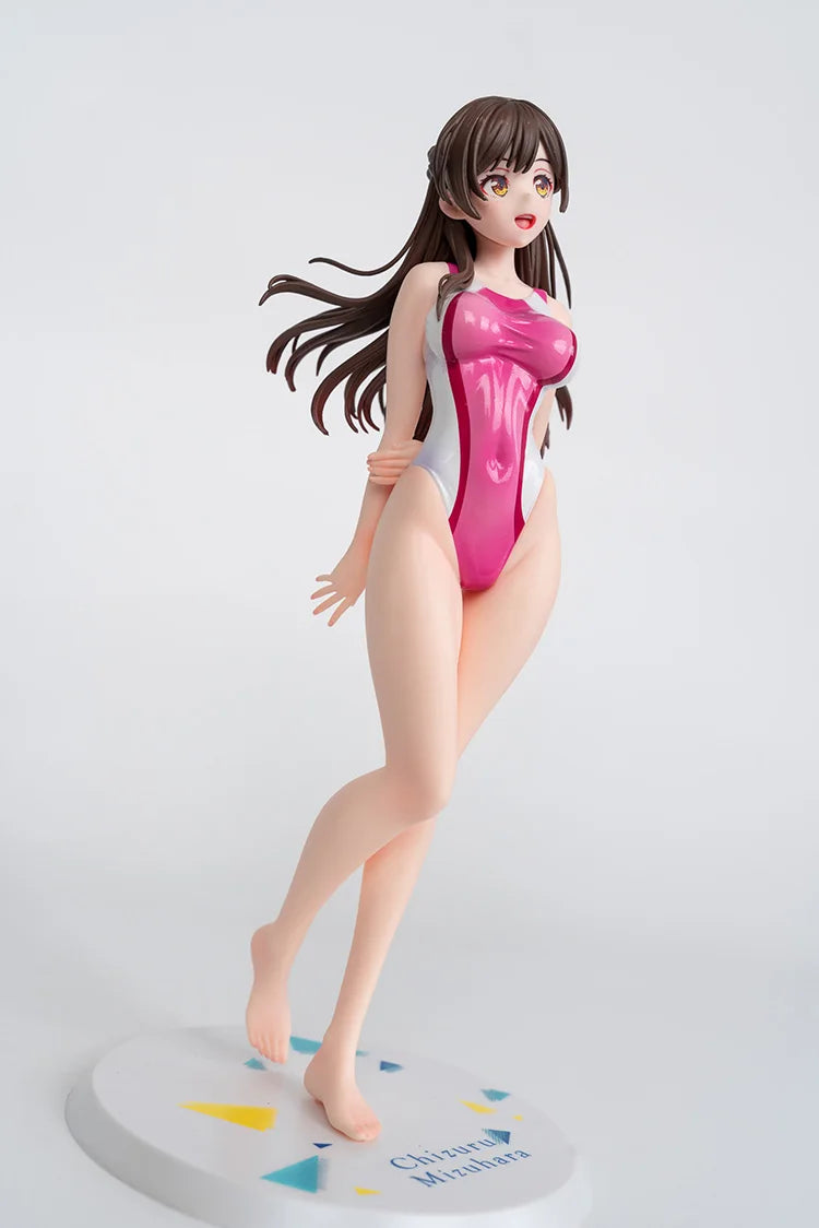25cm Chizuru Mizuhara Figure – Rent-A-Girlfriend Swimwear PVC Anime Collectible Model