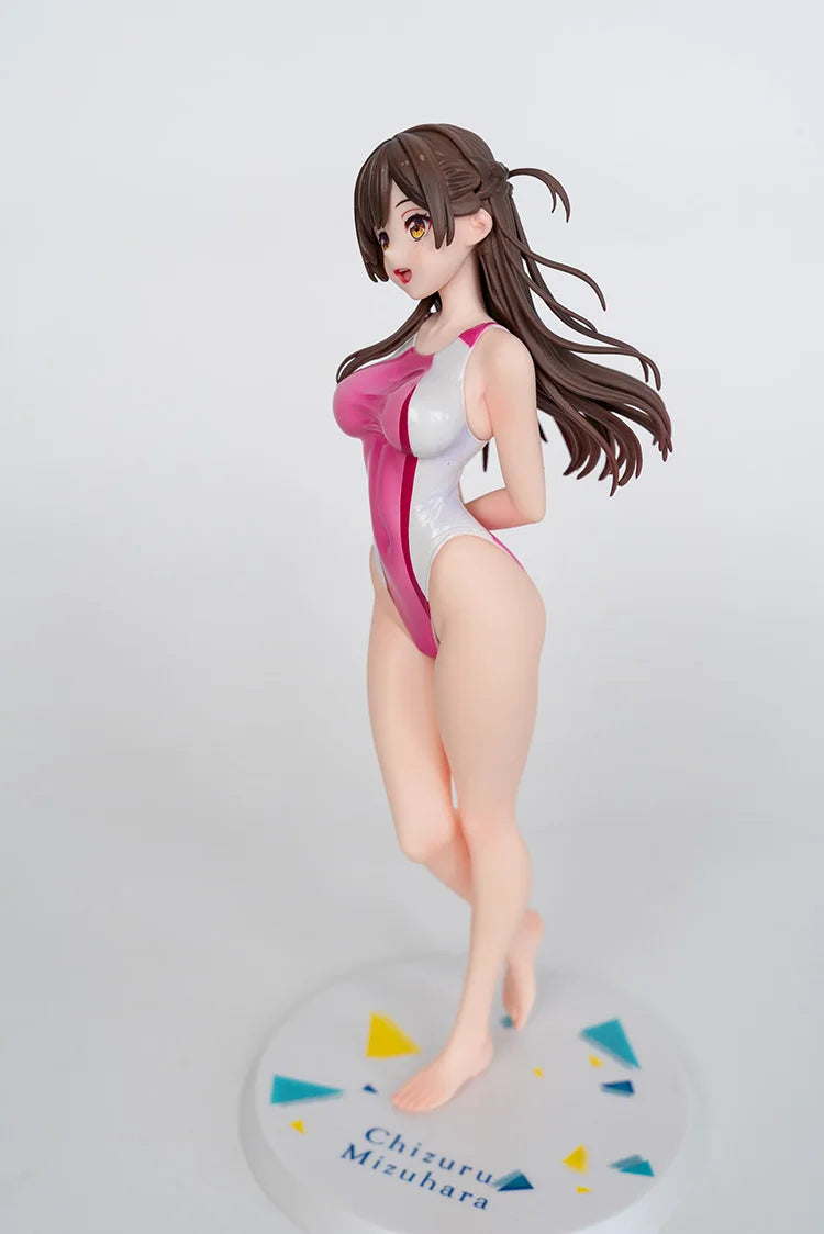 25cm Chizuru Mizuhara Figure – Rent-A-Girlfriend Swimwear PVC Anime Collectible Model